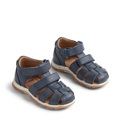 Wheat Frei S sandal - Navy